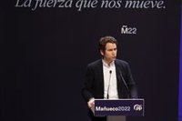 13F.- García Egea defiende un Gobierno del PP y avisa a Vox que si "lo bloquea" tendrá que "responder de sus actos"
