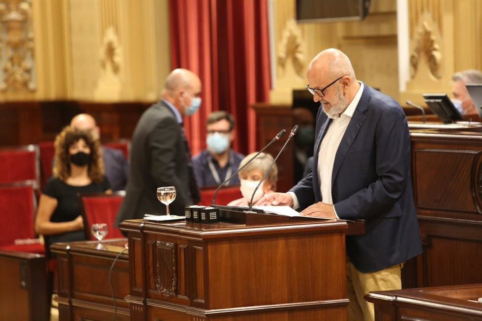Archivo - El portavoz de MÉS per Mallorca, Miquel Ensenyat.