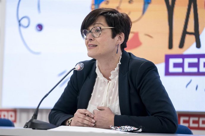 La secretaria de participación institucional y movimientos sociales de CCOO, Carmen Vidal