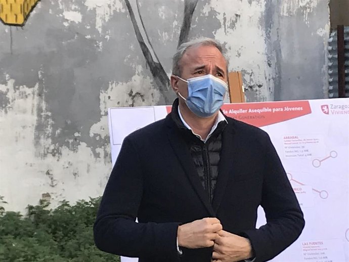 El presidente del Partido Popular (PP) en Aragón, Jorge Azcón