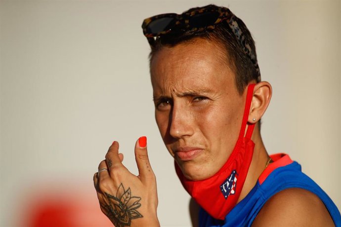 Archivo - La futbolista Virginia Torrecilla.