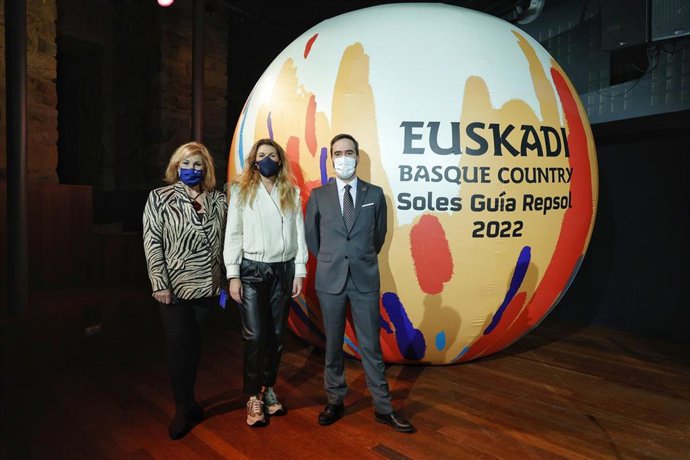 Presentación en San Sebastián de la gala de los Soles Guía Repsol 2022