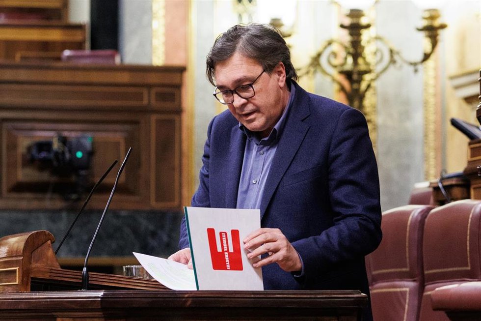 El diputado de Teruel Existe, Tomás Guitarte.
