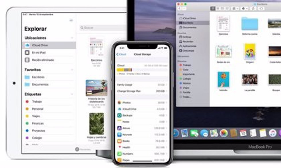 Servicio de almacenamiento iCloud de Apple