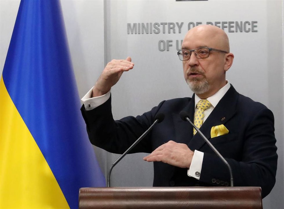 El ministro de Defensa de Ucrania, Oleksiy Reznikov.