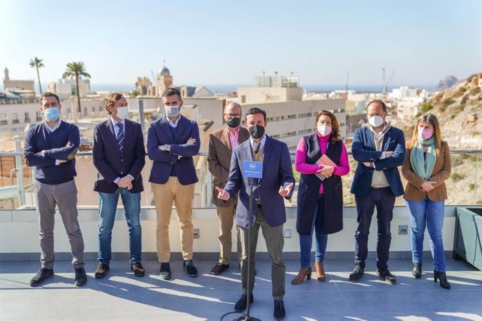 Javier Aureliano García interviene en la Comisión Interparlamentaria del PP de Almería