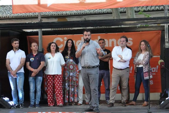 El concejal del Cs de Ronda, Alberto Serrano, en una imagen de archivo