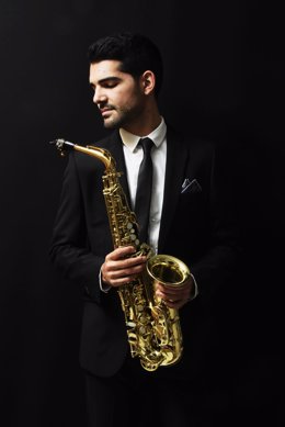 El saxofonista Manu Brazo, en foto de archivo.