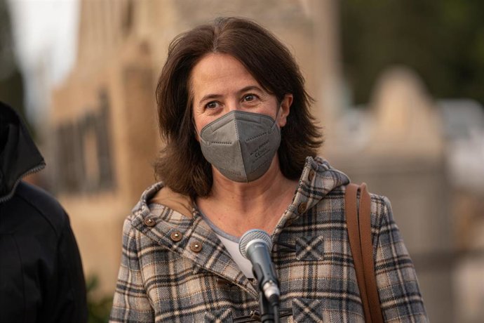 Archivo - La presidenta de la ANC, Elisenda Paluzie, en una foto de archivo