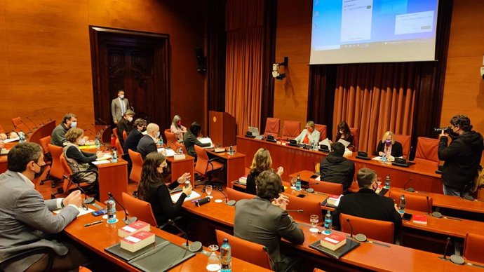 Reunió de la junta de portaveus del Parlament