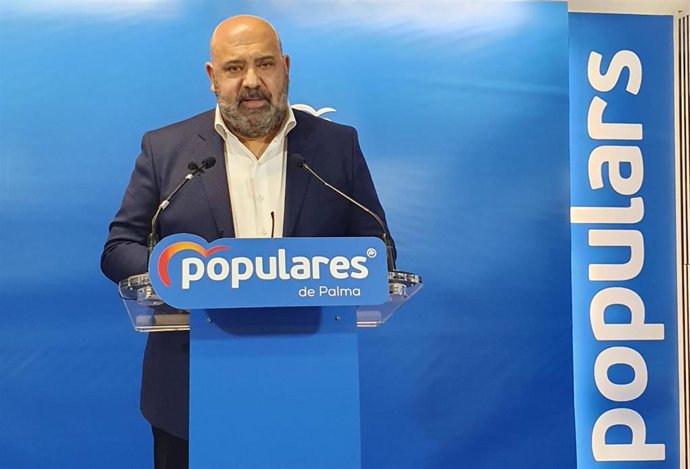 El presidente del PP de Palma, Jaime Martínez.