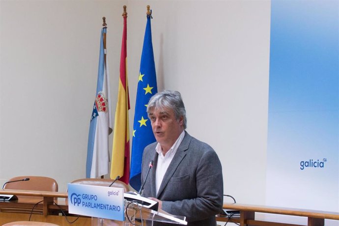 Pedro Puy en rueda de prensa