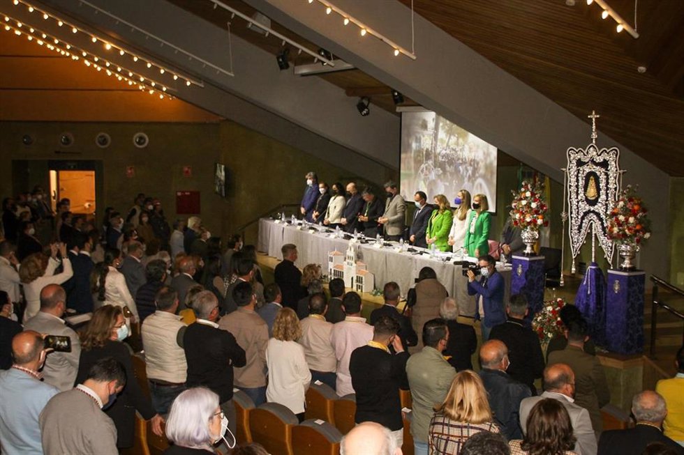 Asamblea Comarcal de los caminos de Huelva celebrada este sábado en La Rábida.