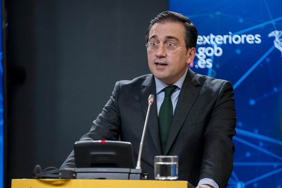 El ministro de Asuntos Exteriores, Unión Europea y Cooperación, José Manuel Albares
