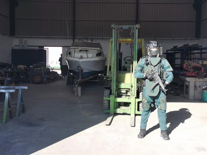 Una de las embarcaciones intervenidas en la operación contra en narcotráfico en Almería y Alicante