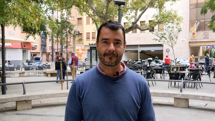 El presidente de CHA-Zaragoza, Chuaquín Bernal