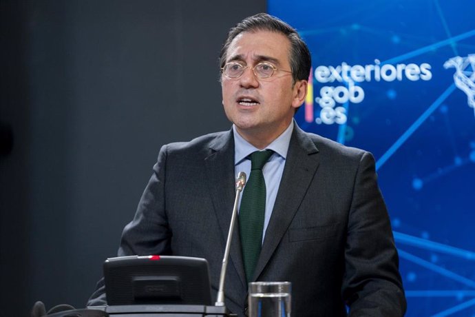 El ministro de Asuntos Exteriores, Unión Europea y Cooperación, José Manuel Albares