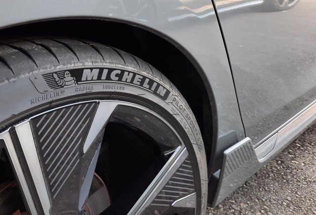 Archivo - Neumático de Michelin.