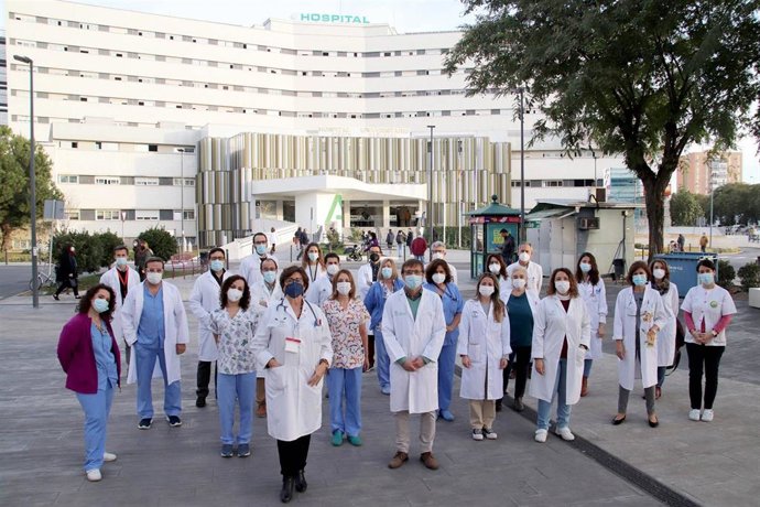 Equipo de intervinientes en la unidad de Paedcan.