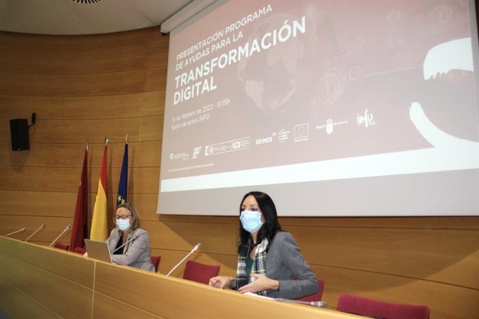 La Consejera De Empresa, Empleo, Universidades Y Portavocía, Valle Miguélez, Y La Directora General De La Escuela De Organización Industrial (EOI), Nieves Olivera, Presentan La Convocatoria De Ayudas Dirigidas A Impulsar La Innovación Empresarial