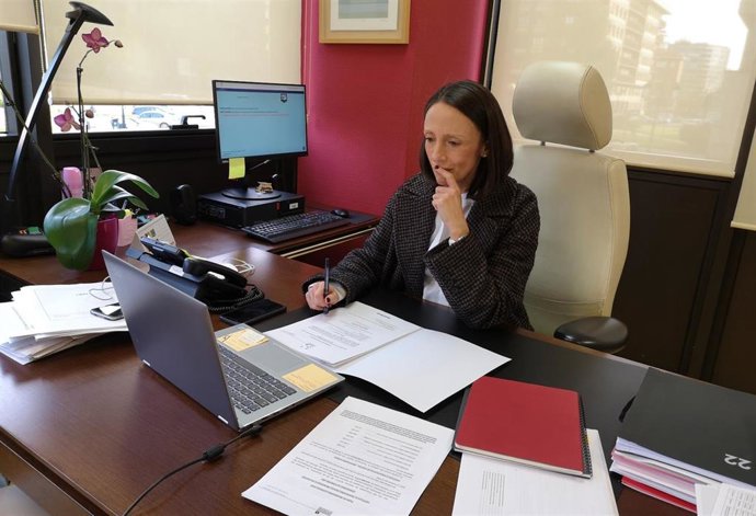 La consejera de Derechos Sociales y Bienestar, Melania Álvarez.