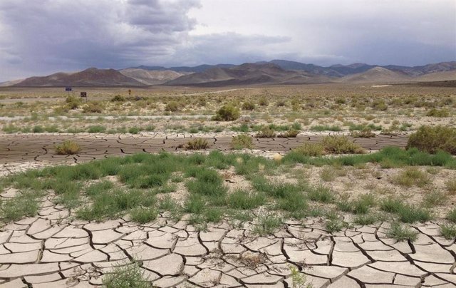 Terreno reseco en Nevada. Un equipo de investigación dirigido por UCLA estudió siglos de megasequías en la región que se extiende desde el sur de Montana hasta el norte de México y desde el Océano Pacífico hasta las Montañas Rocosas.