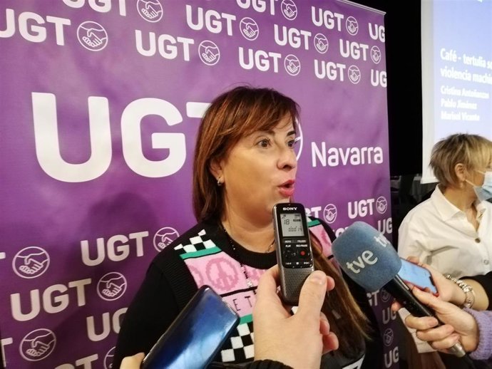 Archivo - La vicesecretaria general confederal de UGT, Cristina Antoñanzas