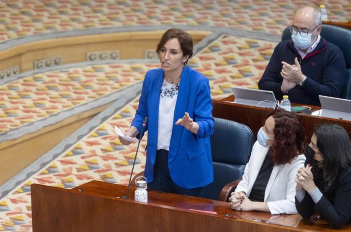 La portavoz del Grupo Parlamentario de Más Madrid, Mónica García