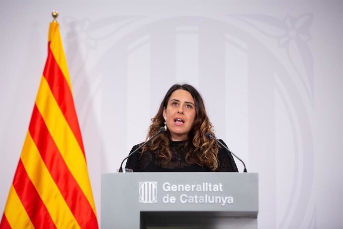 La portaveu del govern, Patrícia Plaja
