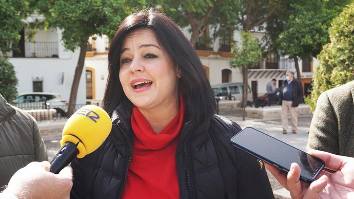 La presidenta del PP de Sevilla, Virginia Pérez.