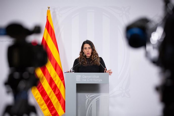 La portaveu del govern, Patrícia Plaja