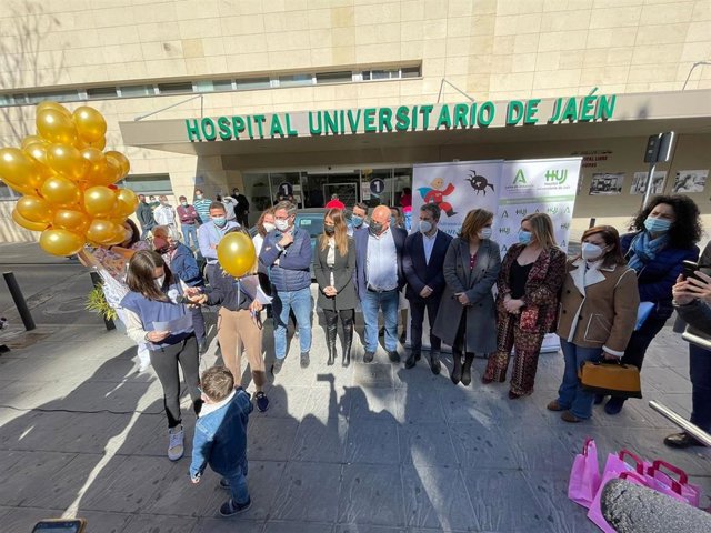 Acto con motivo del Día Internacional del Cáncer Infantil.