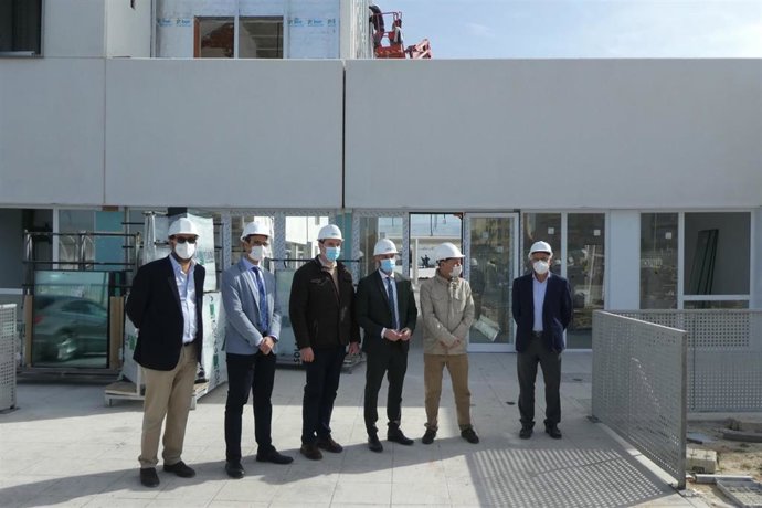 Visita de la Junta al nuevo colegio de Ogíjares