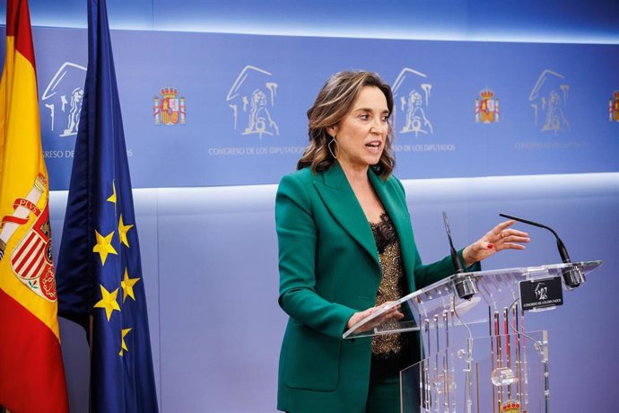 La portavoz del Grupo Popular en el Congreso, Cuca Gamarra.