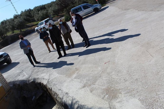 Visita al camino en Pago de Pozuela.