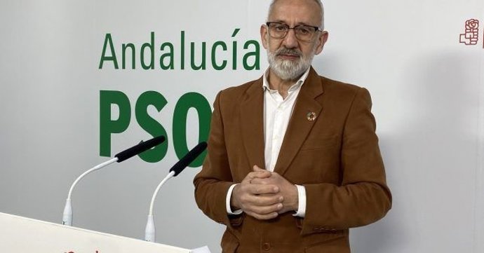 El secretario de Agricultura y Ganadería del PSOE de Huelva, Juan Antonio García.
