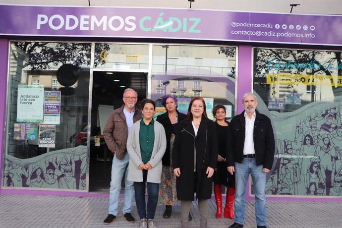 Nueva dirección provincial de Podemos Cádiz.