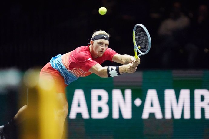 Alejandro Davidovich Fokina of Spain during 49th ABN AMRO World Tennis Tournement 2022 on February 8, 2022 at Ahoy in Rotterdam, The Netherlands - Photo Henk Seppen / Orange Pictures / DPPI