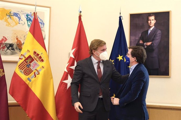 Reunión de los alcaldes de Badajoz y Madrid