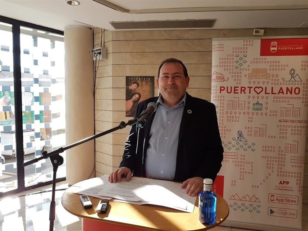 El alcalde de Puertollano, Adolfo Muñiz