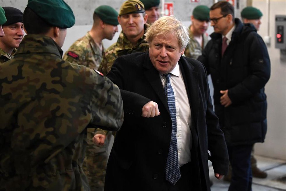 El primer ministro de Reino Unido, Boris Johnson.