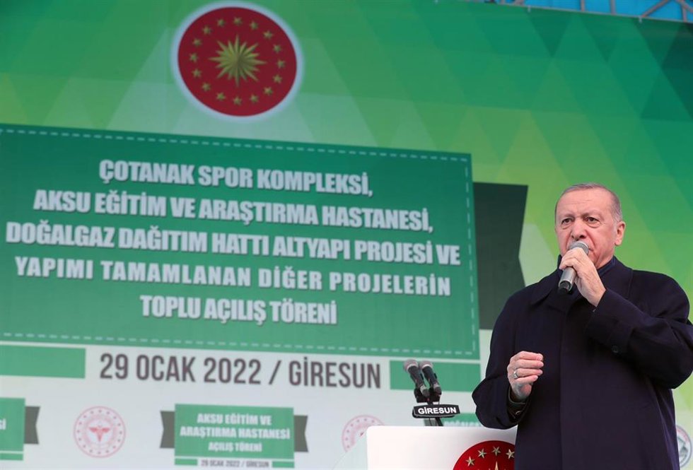 El presidente turco, Recep Tayyip Erdogan.