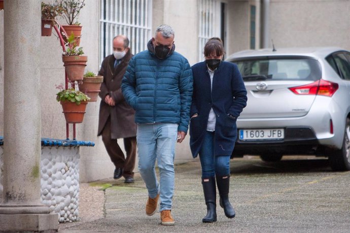 Familiares de la tripulación del pesquero Villa de Pitanxo', el día en que han sido rescatados con vida tres tripulantes y cuatro fallecidos del pesquero Villa de Pitanxo, con base en Marín y naufragado en Terranova, a 15 de febrero de 2022, en Marín