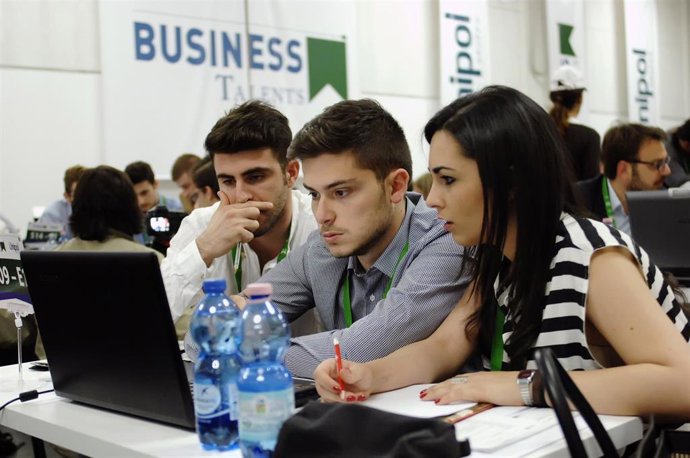Participantes en la competición Business Talents