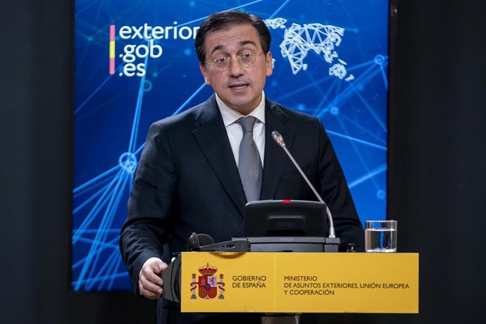 El ministro de Asuntos Exteriores, Unión Europea y Cooperación, José Manuel Albares