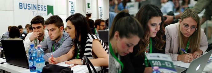 Universitarios de Aragón demuestran su talento empresarial en la competición Business Talents.