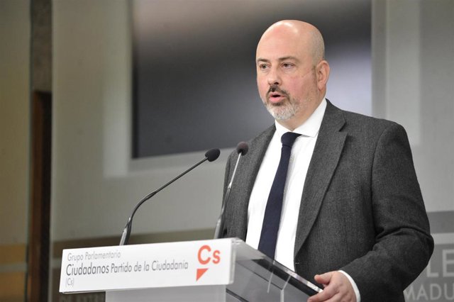 El diputado de Ciudadanos en la Asamblea de Extremadura José María Casares