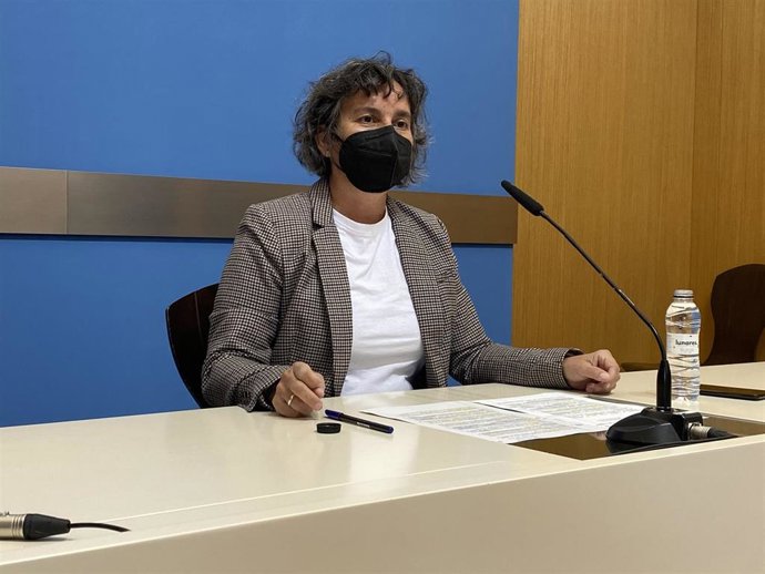 Archivo - La concejala de ZEC Luisa Broto.