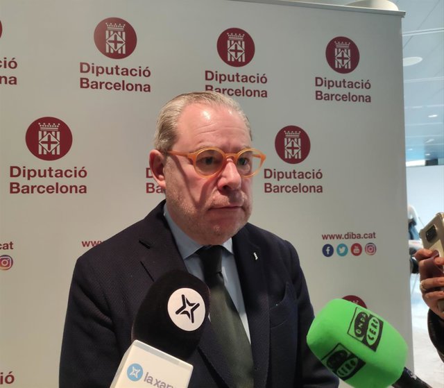 El diputat d'Innovació, Governs Locals i Cohesió Territorial de la Diputació de Barcelona, Josep Arimany