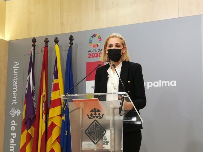 La portavoz de Cs en el Ayuntamiento de Palma, Eva Pomar.